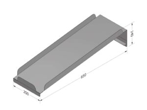 RAMPE INOX DISTRIBUTION PRODUITS SUR CHUTES