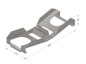 SUPPORT EMBALLAGE KING FRIES - Station Passthru -