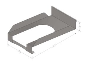 SUPPORT EMBALLAGE KING FRIES - STATION MURALE -