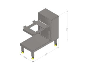 CHARIOT PLATEAUX NIVEAUX CONSTANTS