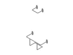 SUPPORT MURAL POUR BALAYETTE