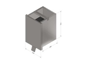 POUBELLE ENCASTRABLE SIMPLE UHC