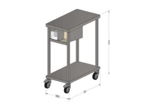 TABLE FLAVOR FRIES - EMBALLAGE SOUS TABLE